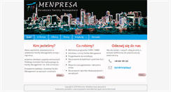 Desktop Screenshot of menpresa.pl